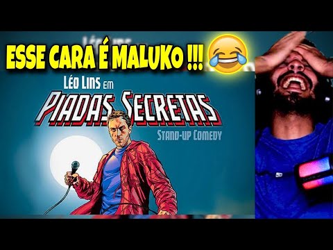 react leo lins piadas secretas