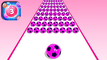 Marble Run 3D ⚽🎱 in Max Level Game Going Balls Mobile Walkthrough Gameplay New Update LVL