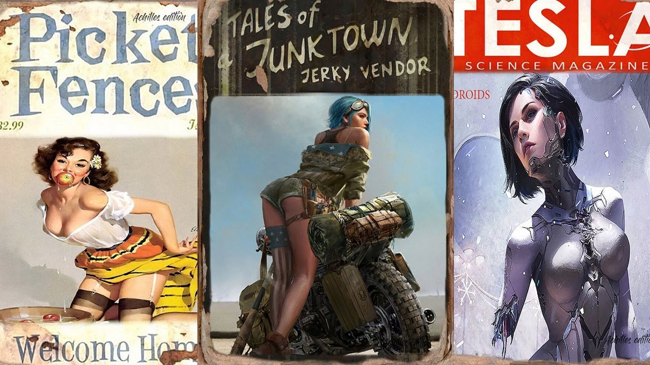 All magazine covers fallout 4 (120) фото