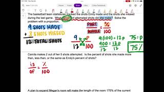 M7 - 3.2 Notes Pt. 2 (Percent Proportions)