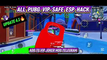 Pubg Mobile Hack 4.1 (New Version Esp Hack Mod) | Pubg Gl & Kr Hack Pubg 4.0 Hack Update 4.1 Hack