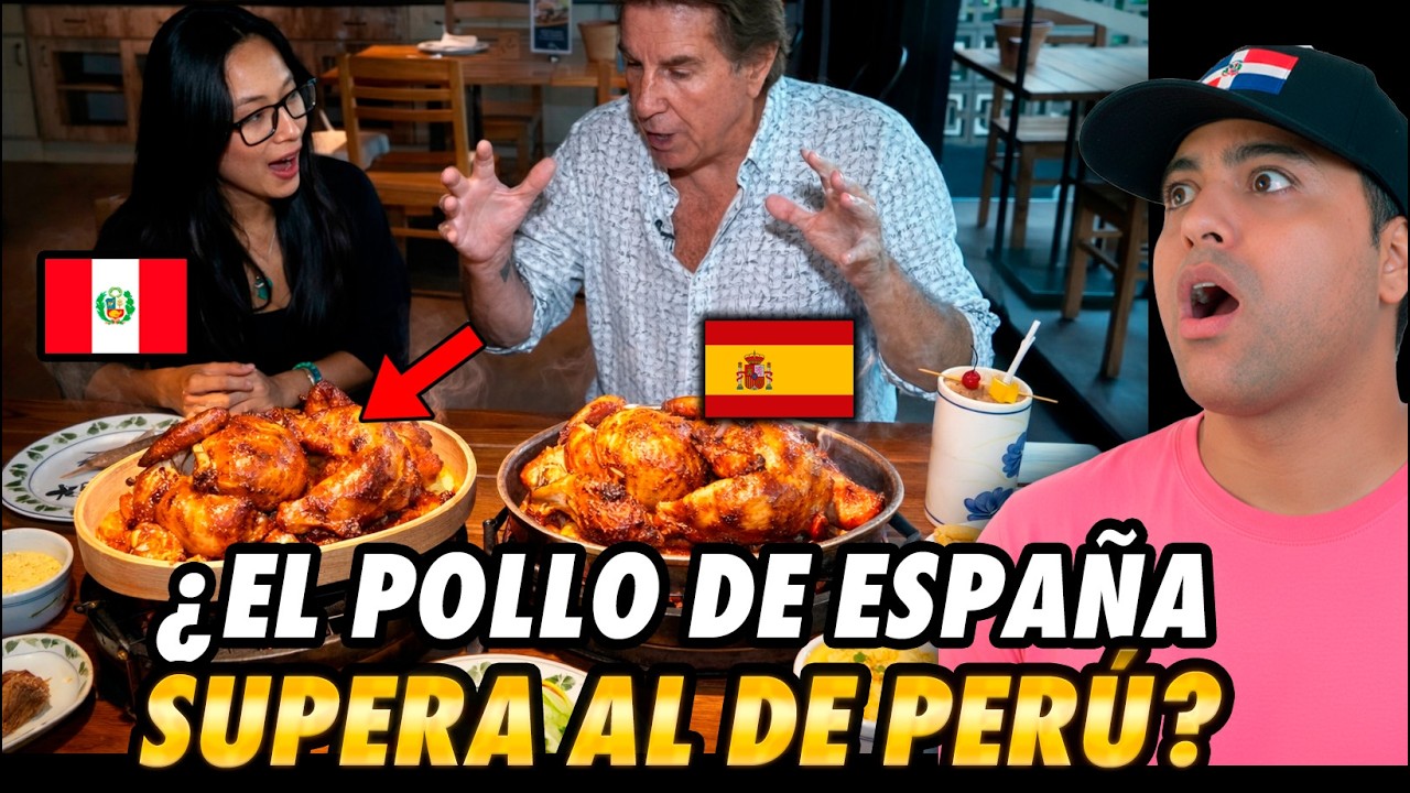 🇵🇪POLLO a la brasa PERUANO HUMILLÓ al pollo de ESPAÑA