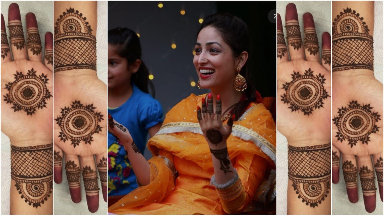 Yami Gautam Wedding Mehndi Designs Inspired Bridal Mehendi Design| Yami Gautam Wedding Mehndi Design