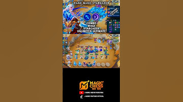 COMBO MAGE STARGAZER ‼️ BANE x AURORA UNLIMITED ULTI 😱 MAGIC CHESS #andrearefriyudistira #mcgg
