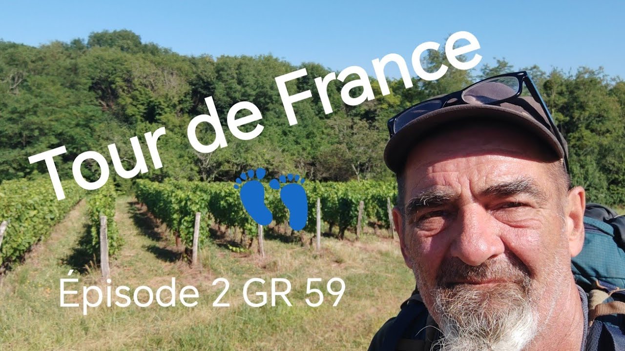 👣 Rando I Les premiers dénivelés du GR 59 sur mon tour de France à pied. BBN