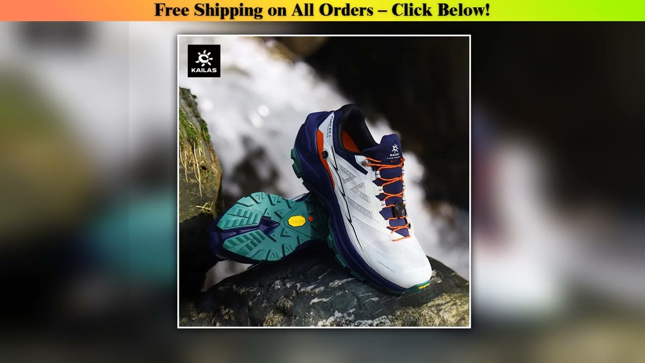 KAILAS FUGA EX 3 Trail Running Shoes Unisex Lightweight Athletic Anti-slip Breathable Sneakers