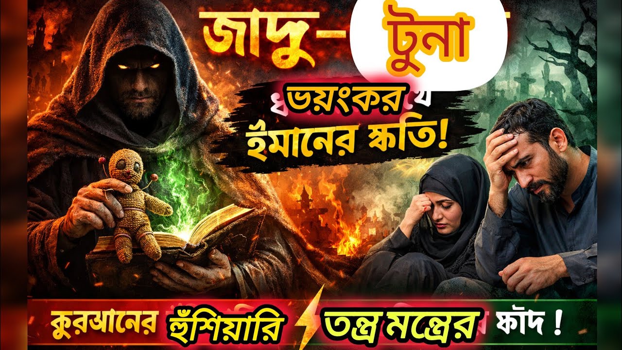 জাদু–টোনা বাস্তব কি? কোরআন ও হাদিসের প্রমাণসহ দেখুন।