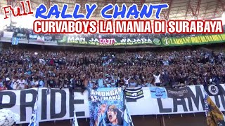 Download lagu Berisiknya Ribuan Curvaboys LA mania Beraksi di Stadion GBT Surabaya | Persebaya vs Persela