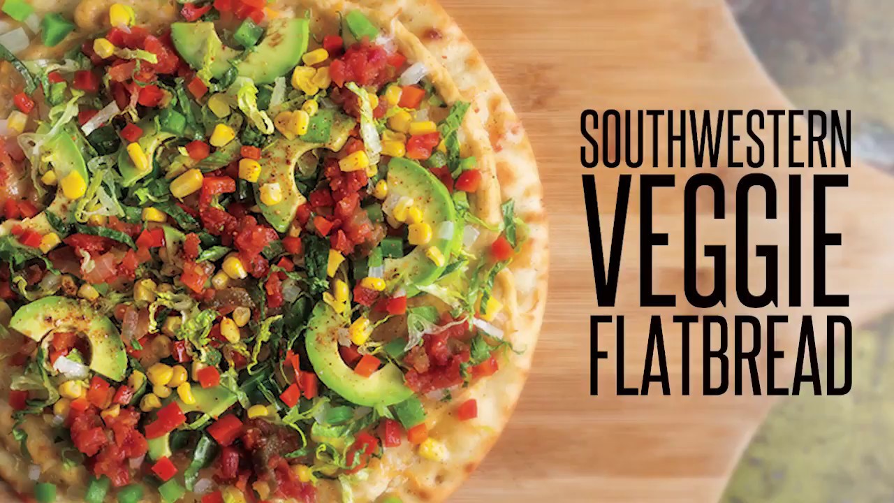 Southwest Veggie Flatbread