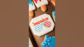 A couple of tips for using a stencil with royal icing #cookiedecorating #royalicing #stencil