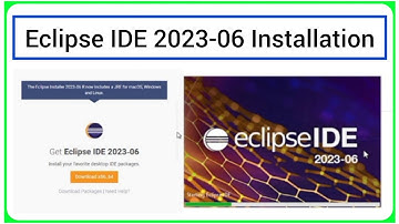 How to Install Eclipse IDE 2023-06 for Java on Windows 10
