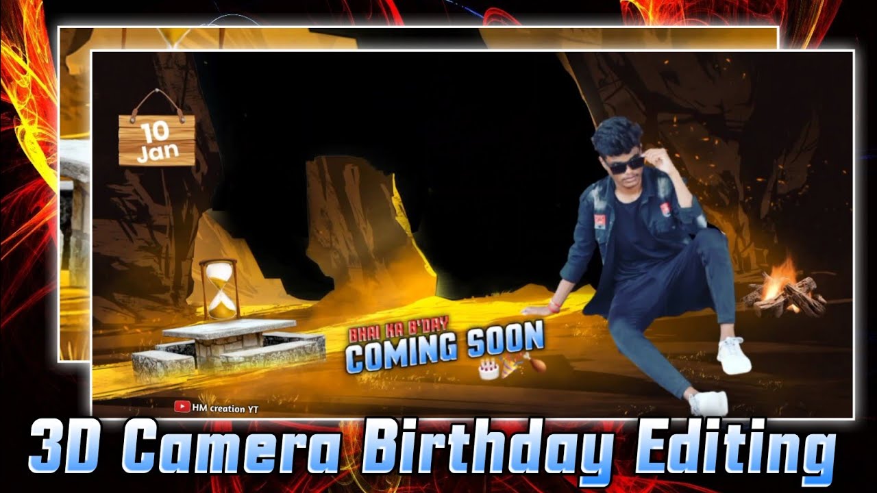 How to Make 3d Camera Video Editing | 3d Camera Birthday Video Editing
