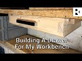 Building a DRAWER for my WORKBENCH out of SCRAP WOOD
