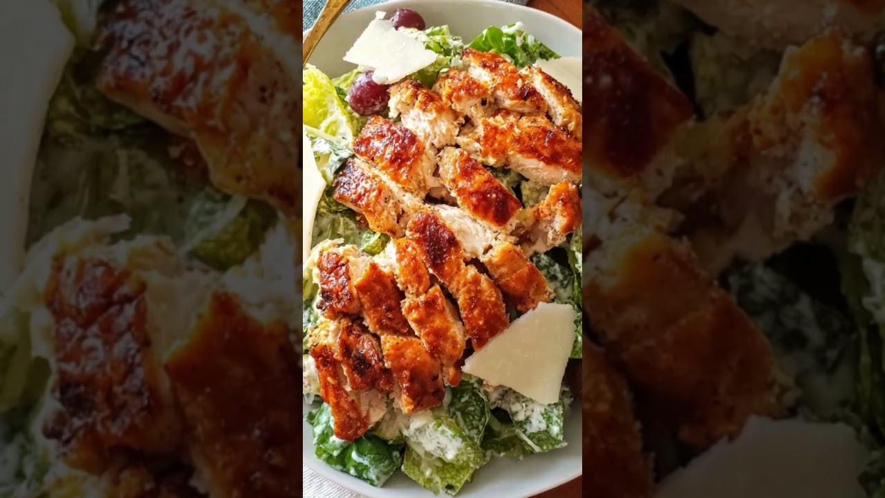 Easy Blackened Chicken Caesar Salad (Restaurant-Style at Home!)