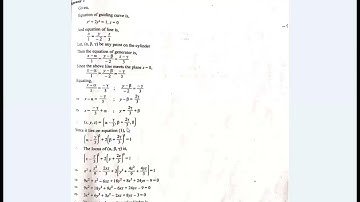 Mpcs VIth sem Maths(Solid Geometry)@ponnalasvlogs