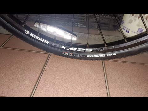 Nagplit ako Ng gulong para sa MTB bike ko"Maxxis Rambler maganda ba?