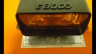 Famous Code 3 Deckblaster strobe Wealth