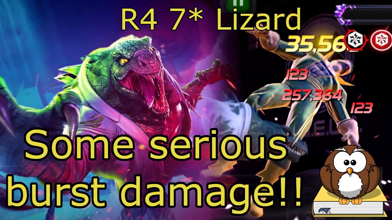 7* Ящерица 4 ранга: Укуси! - Marvel Contest of Champions