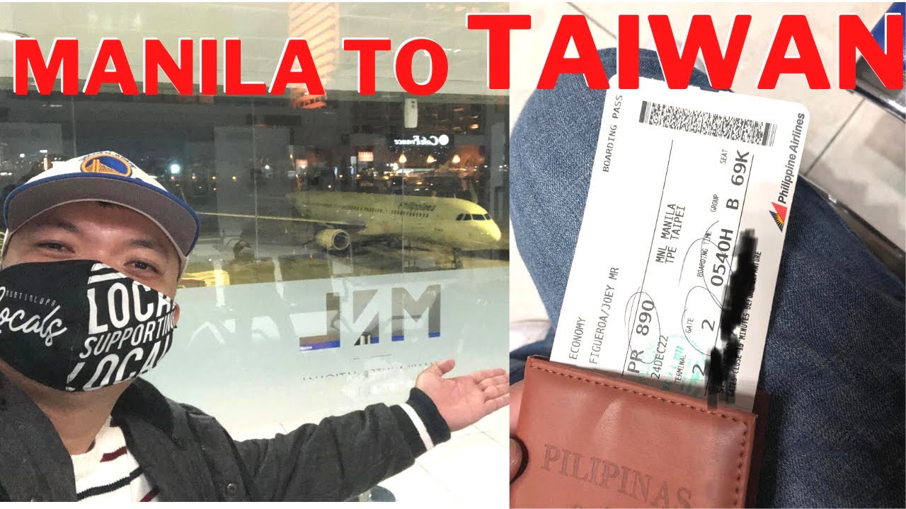 manila to taiwan travel time