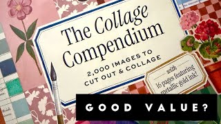 The Collage Compendium cut apart book flip through and review. @WWDesigns