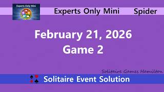Experts Only Mini Game #2 | February 21, 2026 Event | Spider screenshot 1
