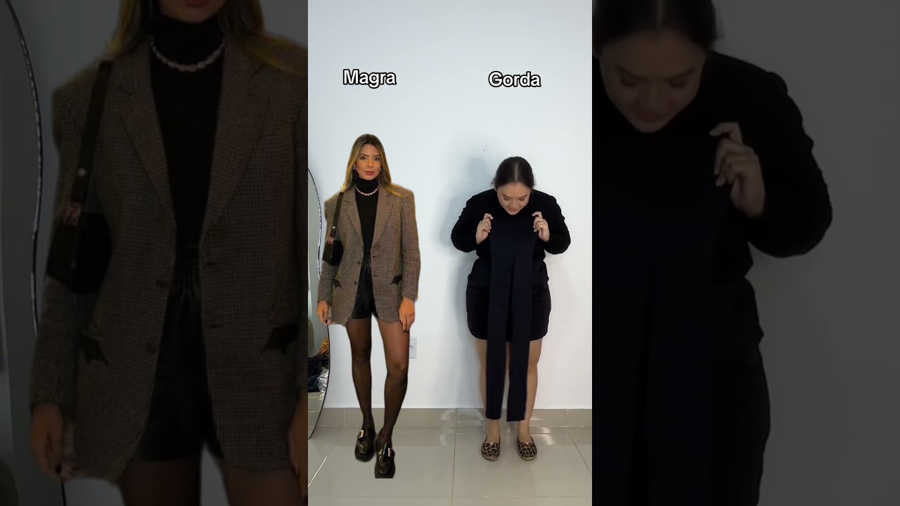 Testamos as tendências de moda de inverno plus size