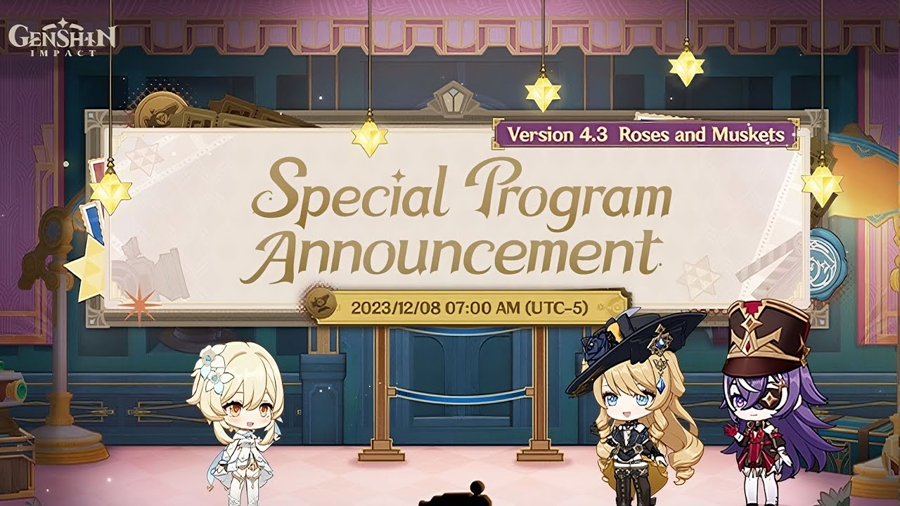 🔴4.3 GENSHIN IMPACT SPECIAL PROGRAM Watchparty Countdown!