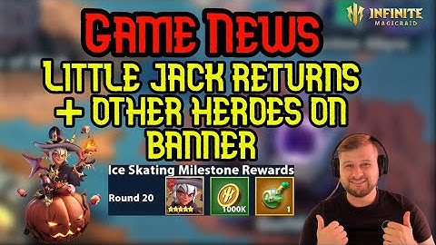 Little Jack Returns! Ice Skating Event + Great Banner - Infinite Magicraid