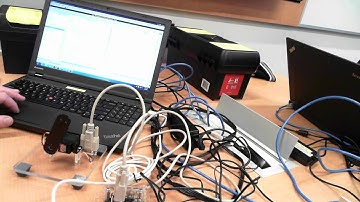 EECS 1021 Lab4 ServerApp Reception of instructions and resulting servo actuation.