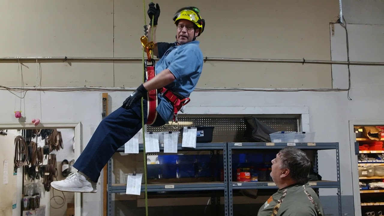 Petzl Zigzag plus ascender, kask helmet, weaver saddle (Ken) YouTube