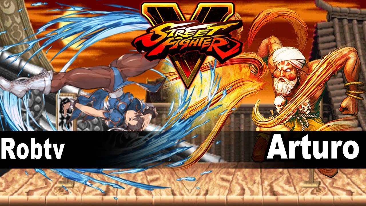SFVCE: RobTv_ (Chun-Li) vs Arturo (Dhalsim) Street Fighter V Ranked Match Set
