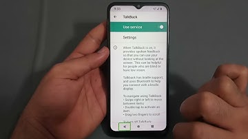 Nokia c31 mein TalkBack use Karen, Nokia c31 TalkBack setting