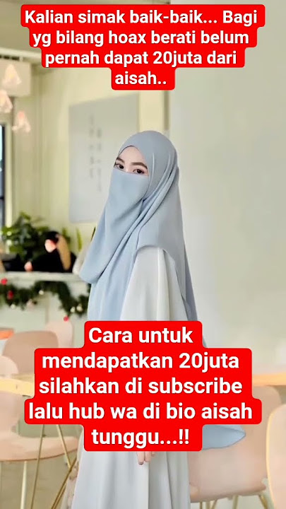 WA 0895401981866 #asalamualaikum #aisahputrie #treding #rezeki_allah #kunfayakun#xyzbca #fyp