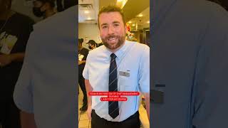 Michael is training to become a McDonald’s franchisee, he’s 33% into his 9-months long training