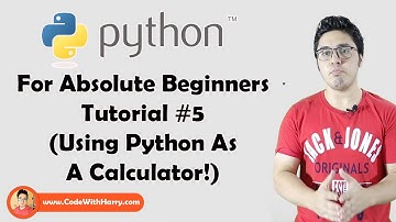 Using Python As A Calculator | Python Tutorials For Absolute Beginners In Hindi #5