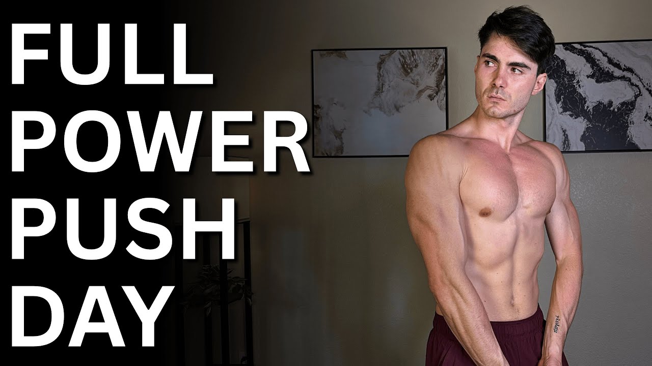 WARNING: This 30 Min Push Day Will Test Your Limits! | Chest, Shoulders, & Triceps Dumbbell Workout