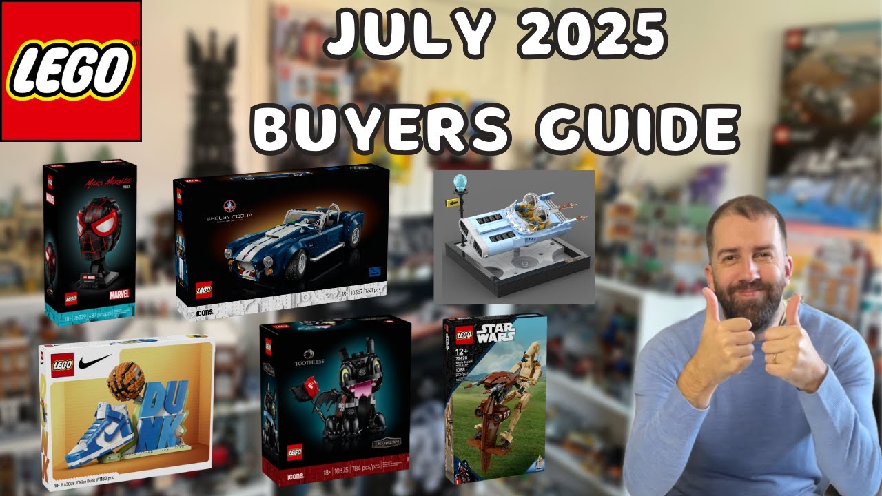 Every New LEGO Set Releasing July 2025 - YouTube