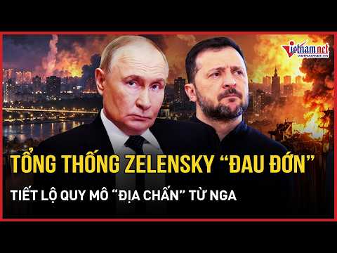 President Zelensky “painfully” reveals the “seismic” scale of Russian attacks, issues an “urgent”...