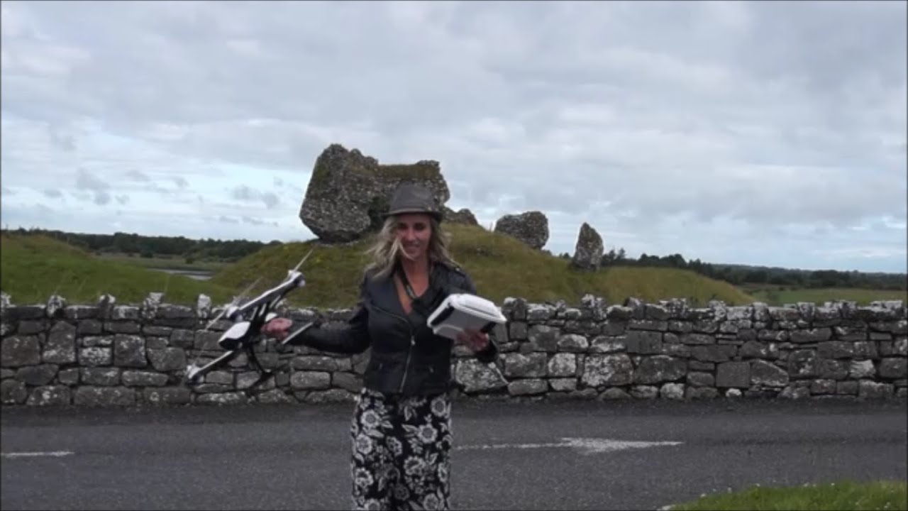 girls like you Flight in Offaly with Q500 in strong winds Ireland