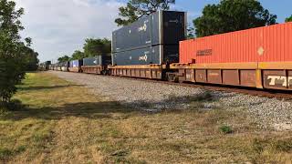 FEC TRAIN 101#118@5:49pm w csx coal