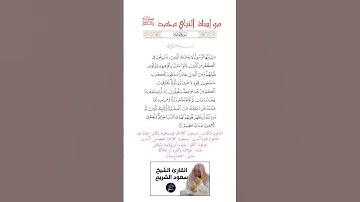 الآية(41) من سورة المائدة//القارئ الشيخ سعود الشريم