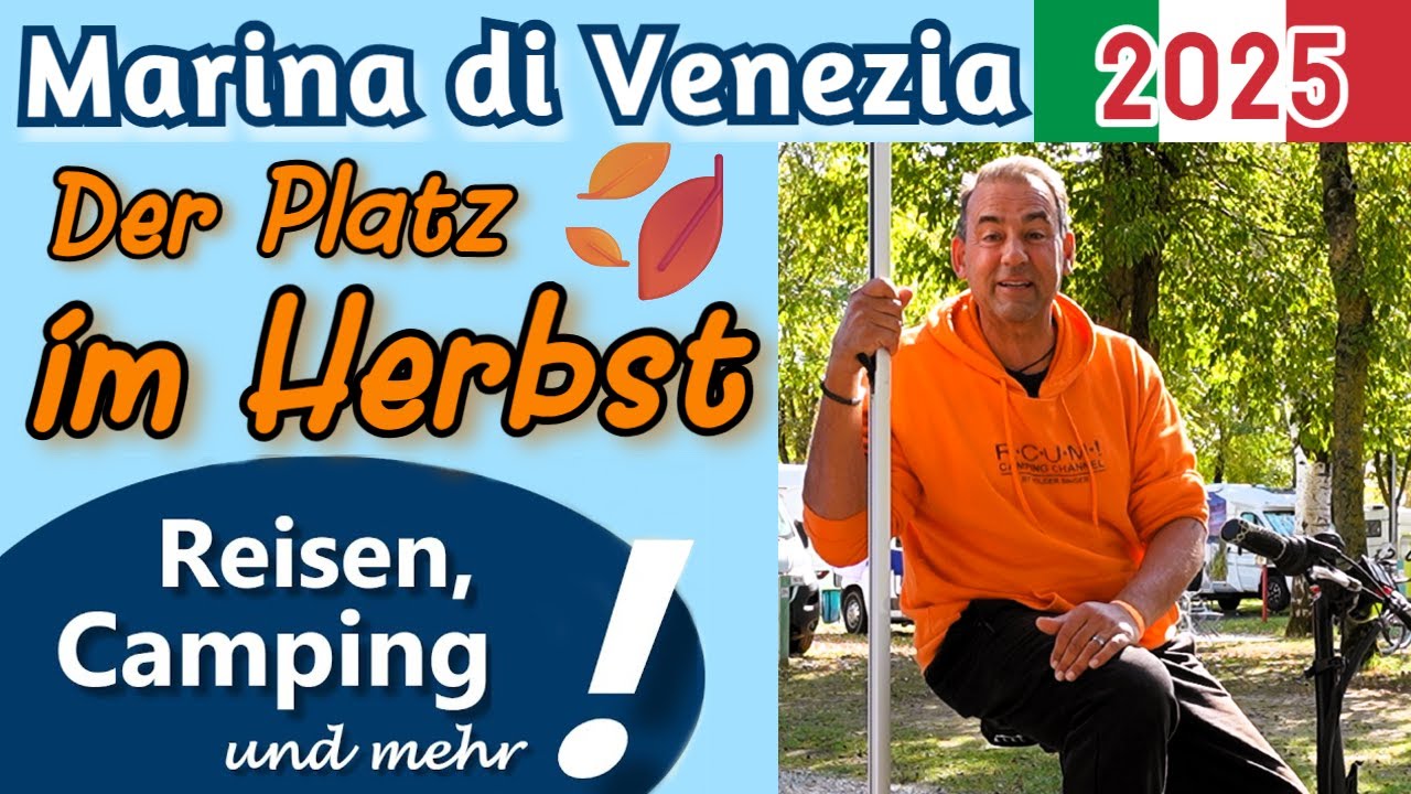 Große Runde über den herbstlichen Marina di Venezia | ReiseVLOG Italien