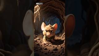 Milo the Brave | The Little Mouse Who Became a Hero | Heartwarming Cartoon Story