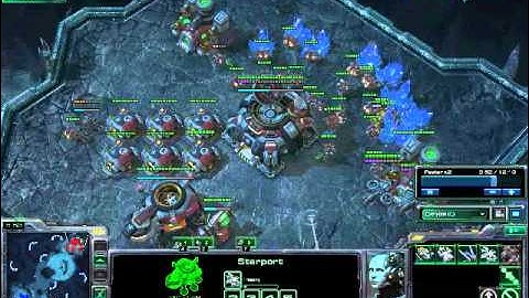 Starcraft 2 Marine Banshee Raven Build