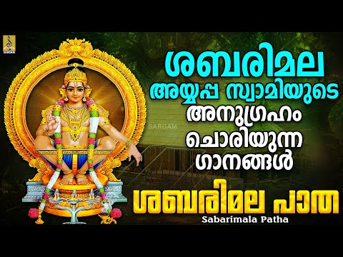 ശബരിമല അയ്യപ്പ സ്വാമിയുടെ അനുഗ്രഹം ചൊരിയുന്ന ഗാനങ്ങൾ | Sabarimala Patha #ayyappan #devotionalsongs