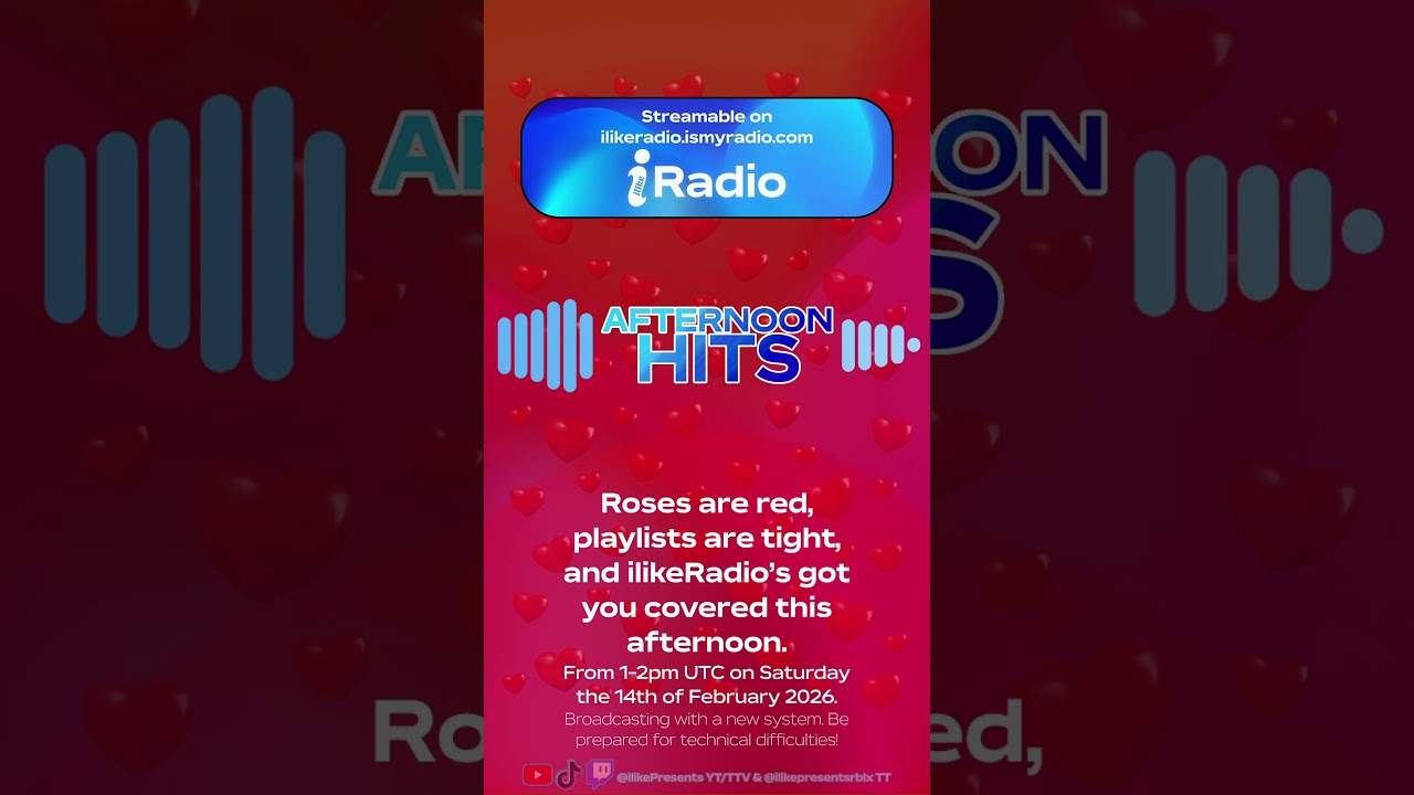 🔴 | Roses are red and playlists are tight. | Live from 1-2pm UTC on Saturday, 14th February 2026