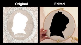 Needlepoint Cross Stitch Patterns (Granddaughter's Silhouette) screenshot 3