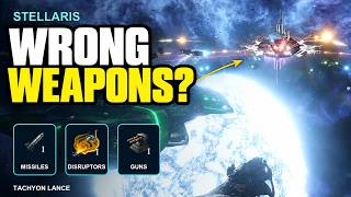 Stellaris: Why Your Weapons Fail — Missiles, Disruptors or Guns?