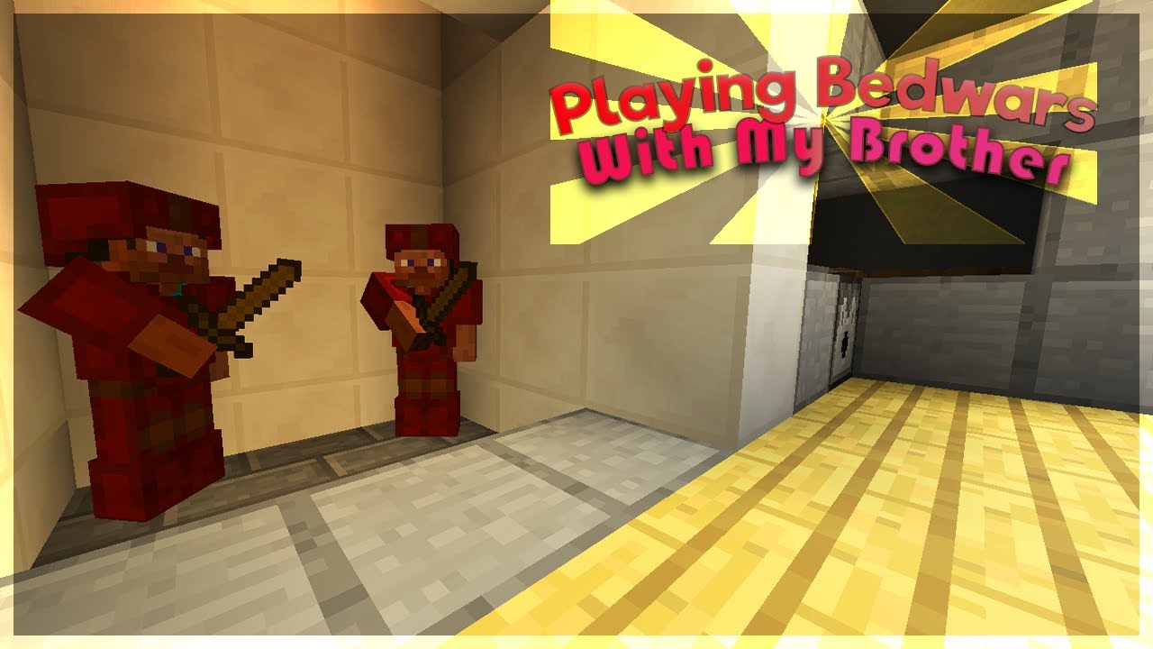 Playing Minecraft Bedwars with My BROTHER! | Minecraft 1.8.9 #5 - YouTube