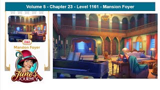 June's Journey - Volume 5 - Chapter 23 - Level 1161 - Mansion Foyer (Complete Gameplay, in order)